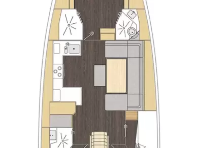 Vermietung Segelboot Bavaria mit Führerschein