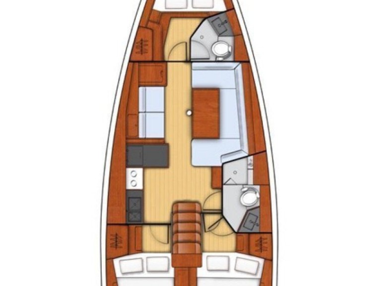 YachtCharter in Pirovac - Bénéteau Oceanis 41.1 auf SamBoat