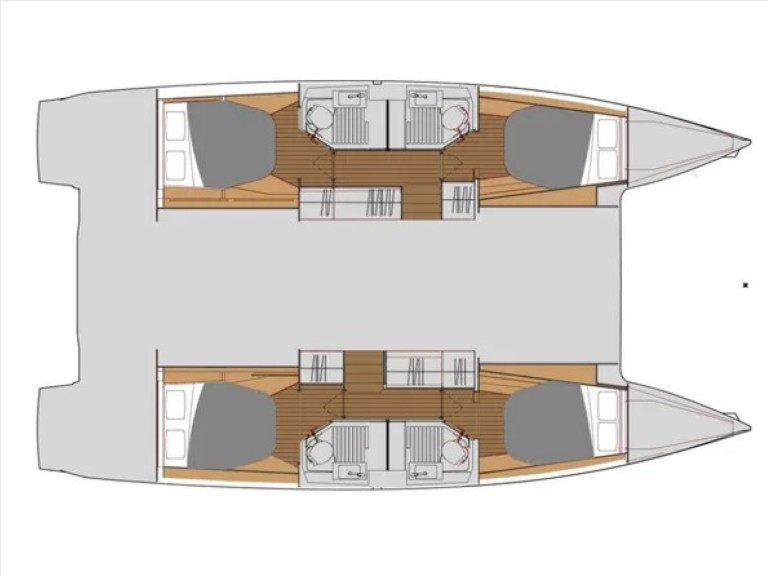 Vermietung Katamaran Fountaine Pajot mit Führerschein