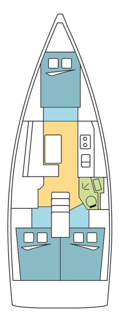 YachtCharter in La Rochelle - Bénéteau Oceanis 38.1 auf SamBoat