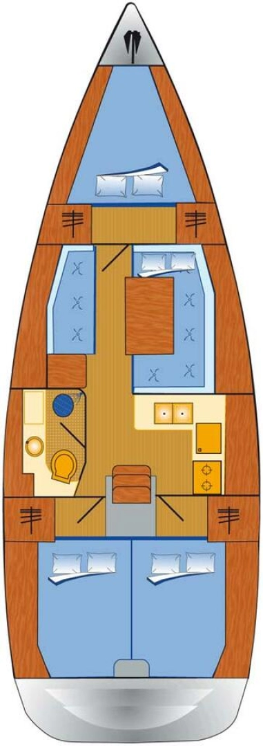 Jeanneau Sun Odyssey 379 mieten Flensburg