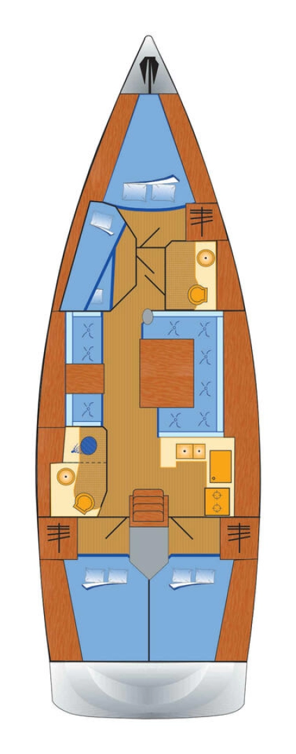 Jeanneau Sun Odyssey 439 mieten Heiligenhafen