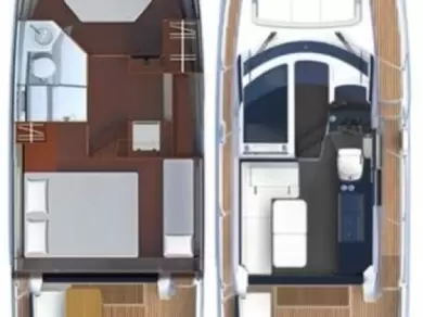 Motorboot mieten in Murter-Kornati - Bénéteau Antares 11 OB