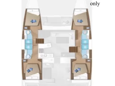 YachtCharter in Furnari - Lagoon Lagoon 46 auf SamBoat