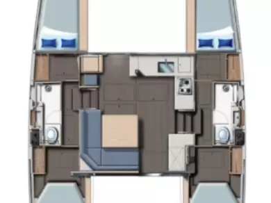 Ein Leopard Catamarans / Robertson & Caine Leopard 40 mieten in Furnari