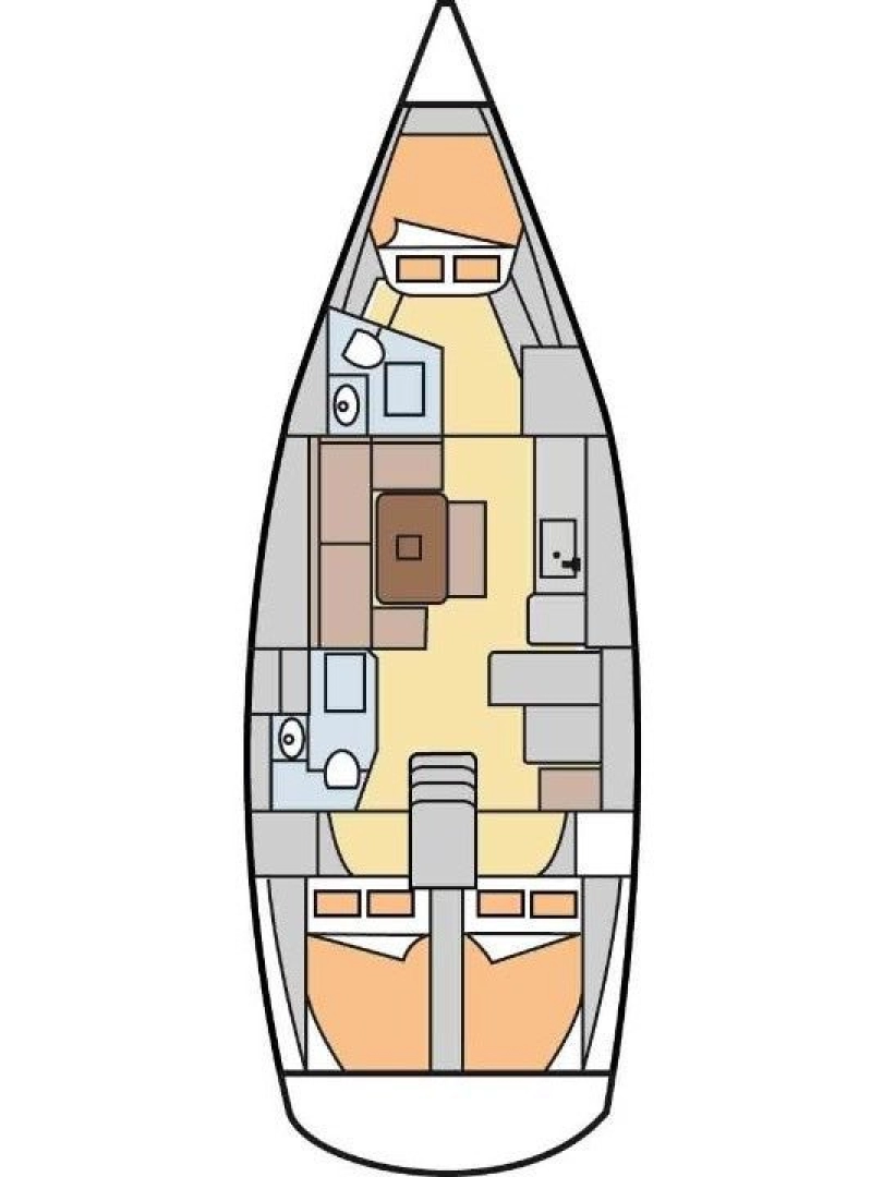 Segelboot mieten in Fethiye - Dufour Dufour 405 Grand Large