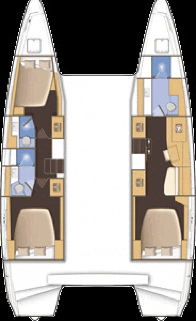 Vermietung Katamaran Lagoon mit Führerschein