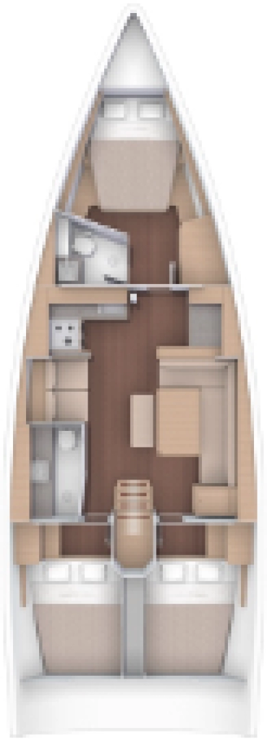 Bootsverleih Dufour Dufour 430 Golfe-Juan Samboat