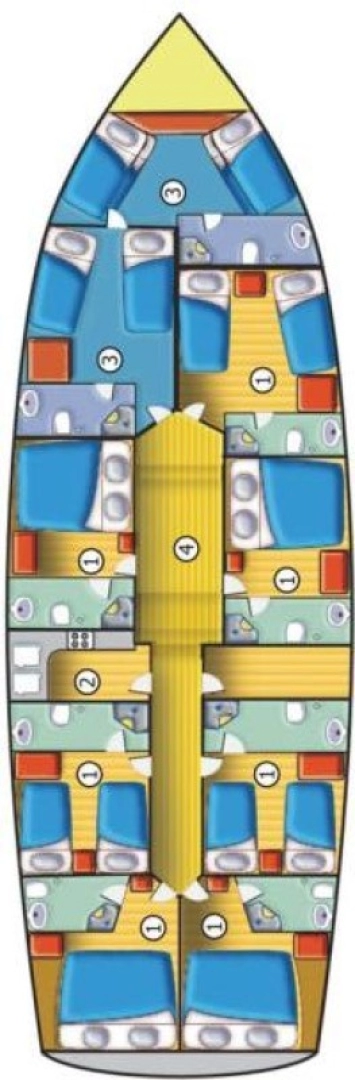 Bootsverleih Unknown Fortuna Kaštela Samboat