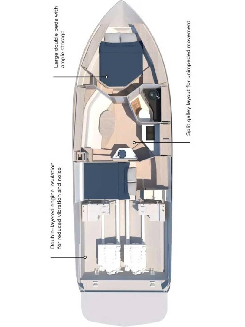 YachtCharter in Trogir - Focus Focus Power 36 auf SamBoat