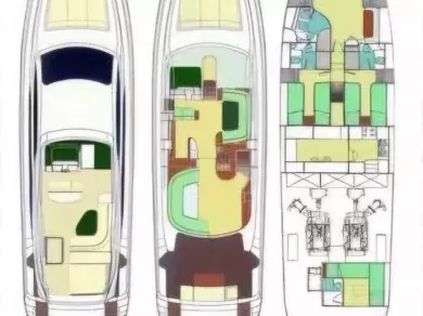 Ein Riva Riva Dolcevita 70 Super - 3 + 1 cab. mieten in Novigrad