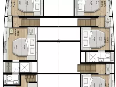 Katamaran mit oder ohne Skipper Sunreef mieten in Ko Kaeo (Koh Kaeo)