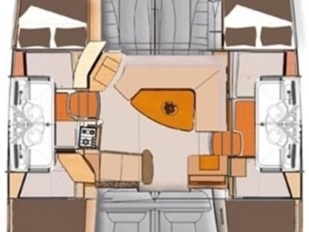 YachtCharter in Canet-en-Roussillon - Fountaine Pajot Lipari 41 auf SamBoat