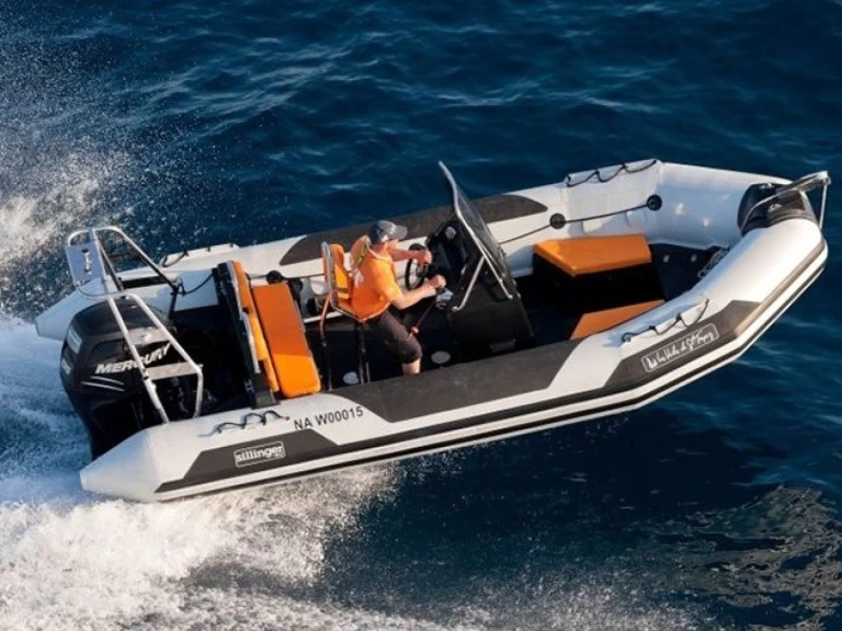 Vermietung Schlauchboot Sillinger mit Führerschein