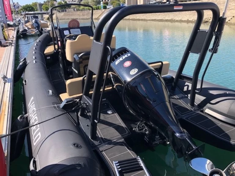 Vermietung Schlauchboot Highfield mit Führerschein