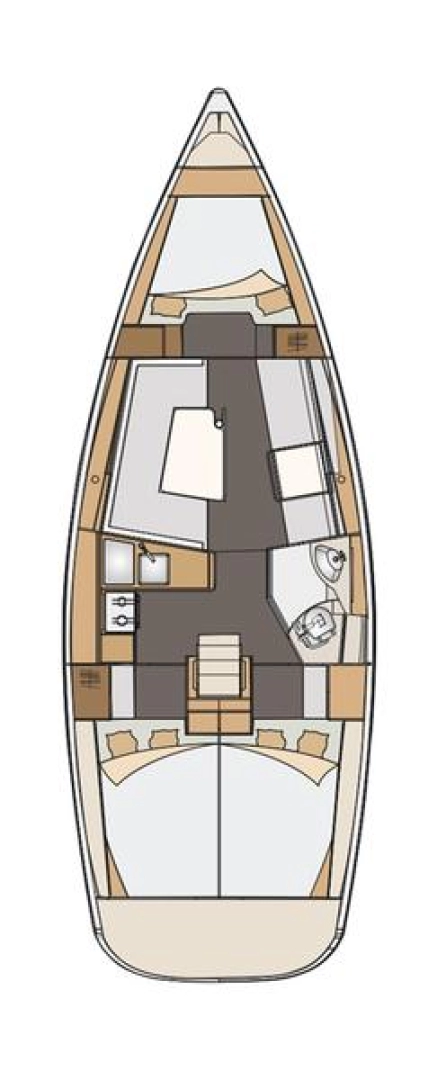 YachtCharter in Kaštela - Elan Impression 35 auf SamBoat