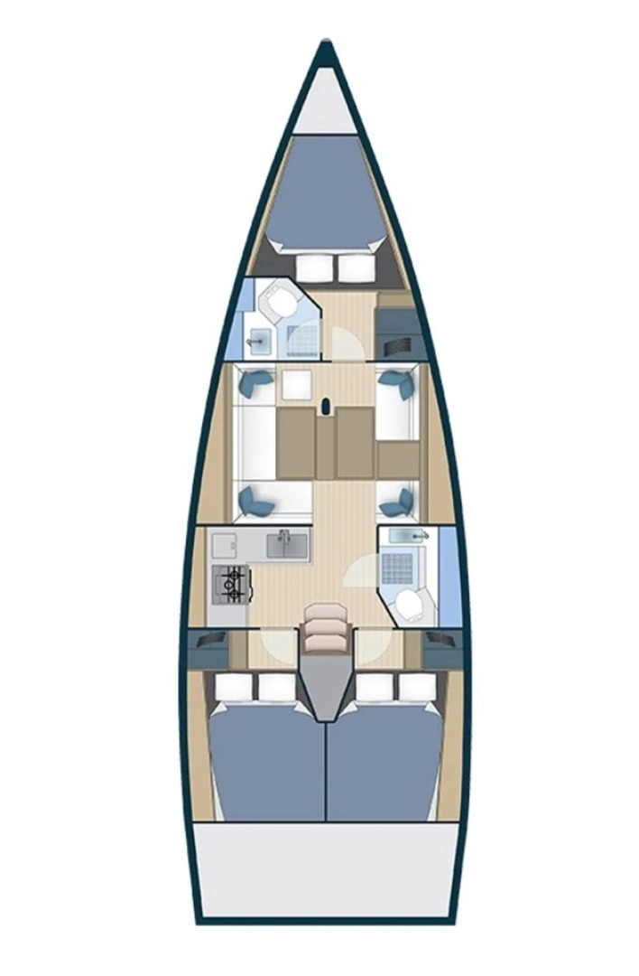 YachtCharter in Kaštela - More Boats More 40 auf SamBoat