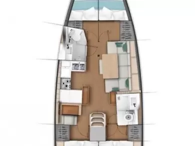 Jeanneau Sun Odyssey 440 mieten Lavrion