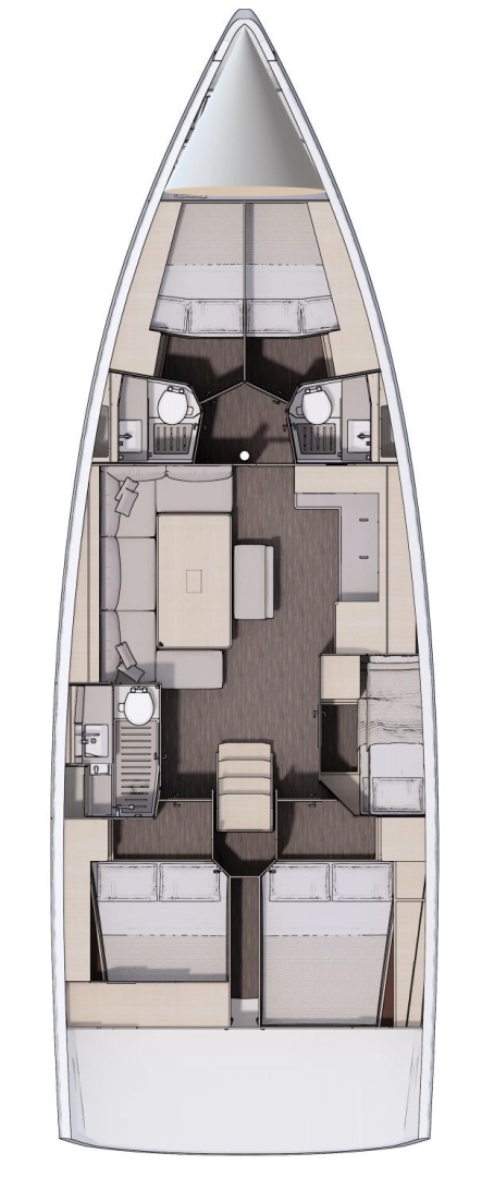 Bootsverleih Dufour Dufour 470 Tribunj Samboat