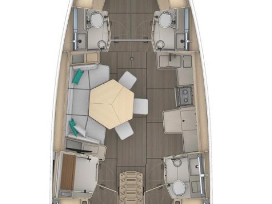 Segelboot mieten in Adaköy - Dufour Dufour 44