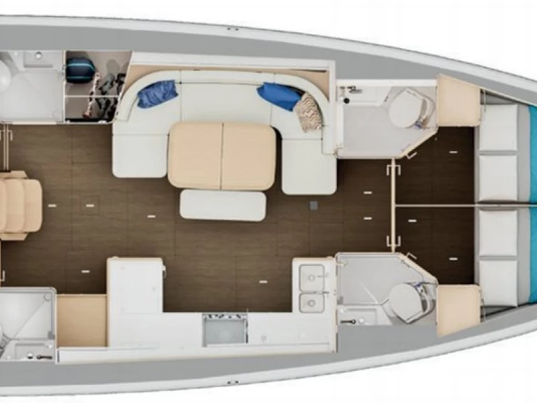 Segelboot mit oder ohne Skipper Jeanneau mieten in Álimos