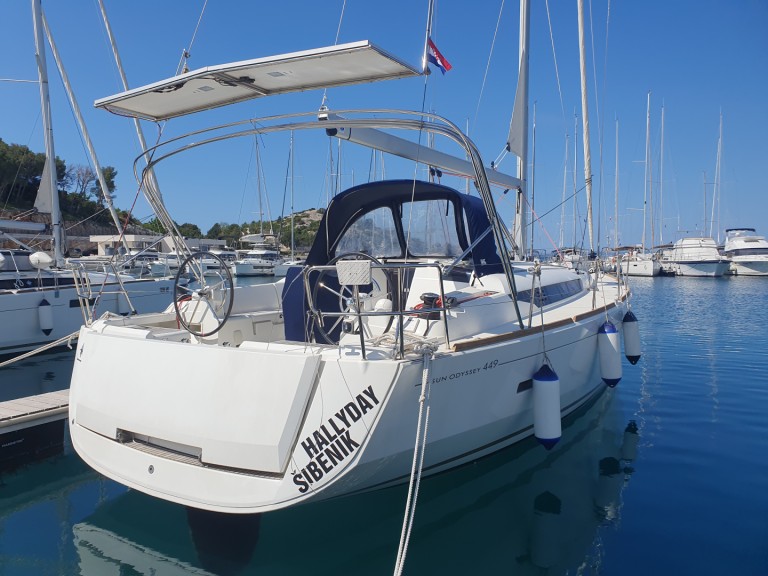 YachtCharter in Sukošan - Jeanneau Sun Odyssey 449 auf SamBoat