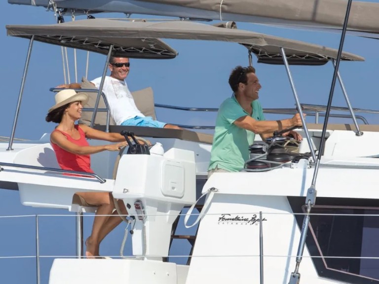 Vermietung Katamaran Fountaine Pajot mit Führerschein