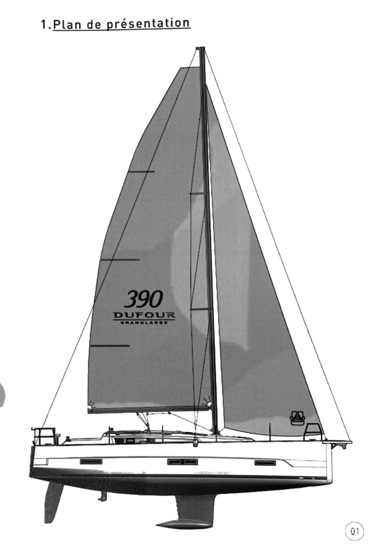 Dufour Dufour 390 Grand Large mieten Port-Camargue