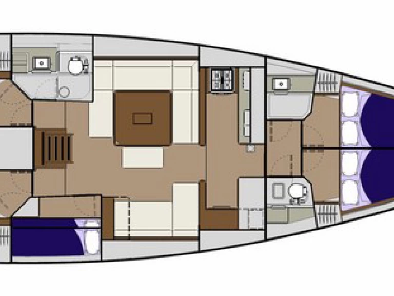 Bootsverleih Dufour Dufour 560 Grand Large Rhodos Samboat