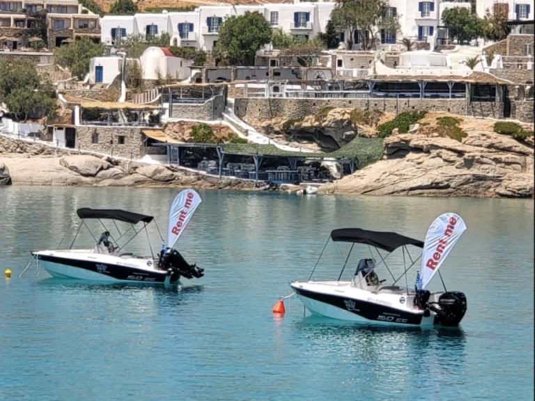 Motorboot mit oder ohne Skipper Compass mieten in Mykonos (City)