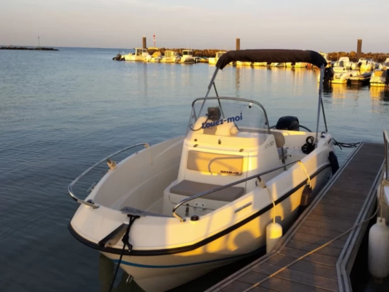 Vermietung Motorboot Quicksilver mit Führerschein