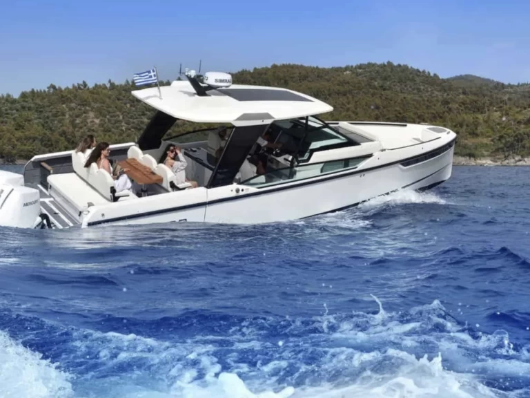 YachtCharter in Sithonia - Saxdor Saxdor 270 GTO auf SamBoat