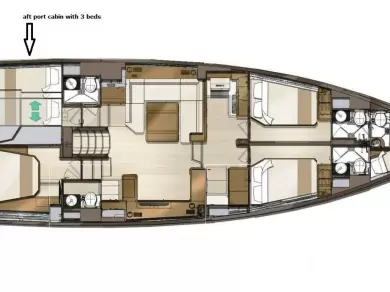 Jeanneau Jeanneau 60 mieten Seget Donji