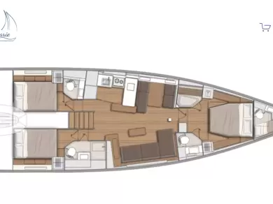 Segelboot mit oder ohne Skipper Bénéteau mieten in Portisco