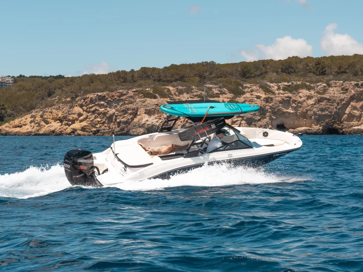 YachtCharter in Palma de Mallorca - Sea Ray SPX 210 OB auf SamBoat
