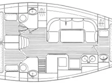 Vermietung Segelboot Jeanneau mit Führerschein