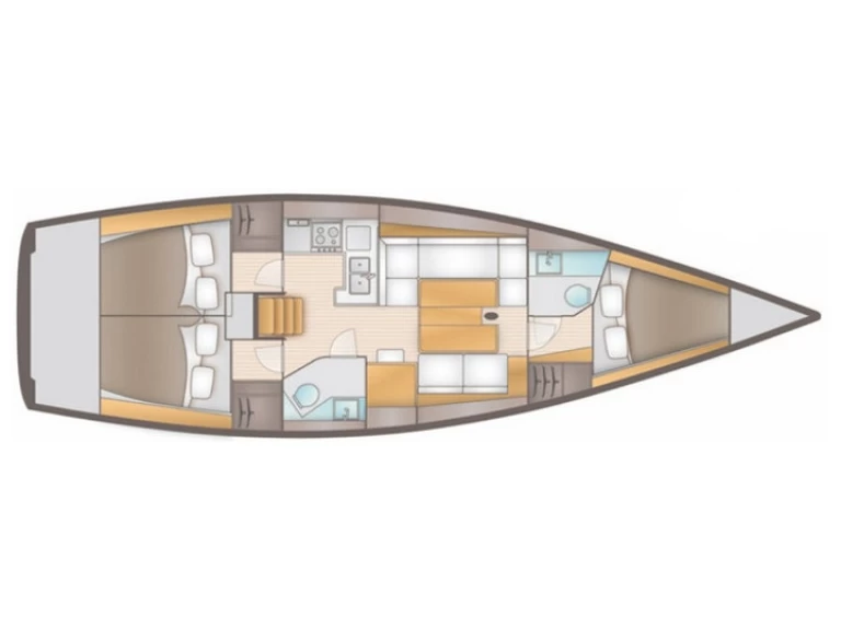 Bootsverleih Salona Salona 41 Performance Adaköy Samboat