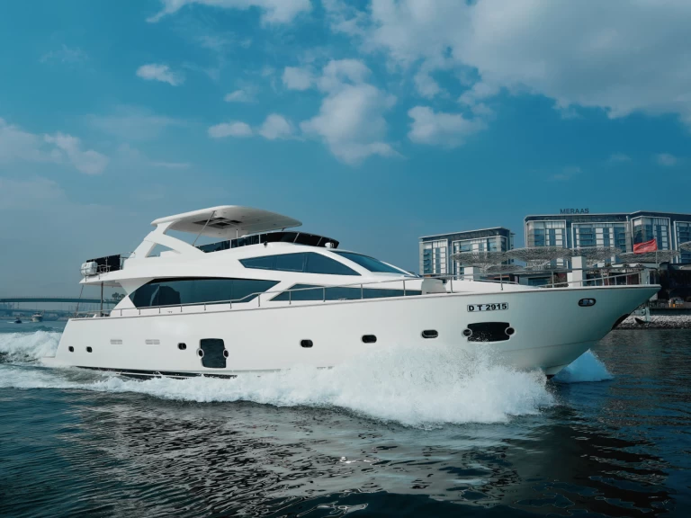 Sunseeker Polans mieten Dubaï harbour