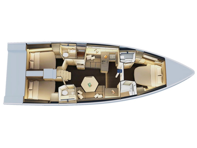 Ein Dufour Dufour 48 mieten in Šibenik