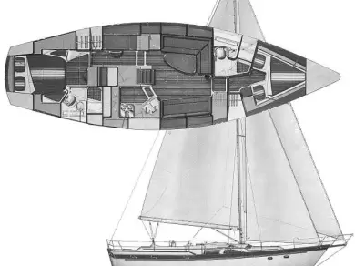Vermietung Segelboot Irwin mit Führerschein