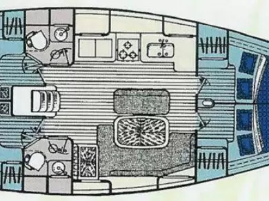 Bootsverleih sailboat orca 43 Formia Samboat