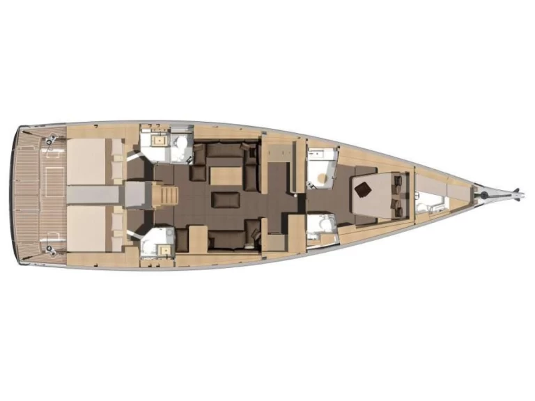 Bootsverleih Dufour Dufour 560 Grand Large Rhodos Samboat