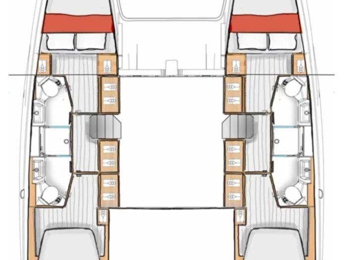 Excess Excess 13 - 4 + 1 cab. mieten Zaton