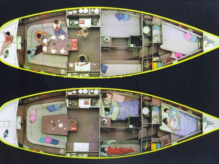 Vermietung Segelboot Comar mit Führerschein