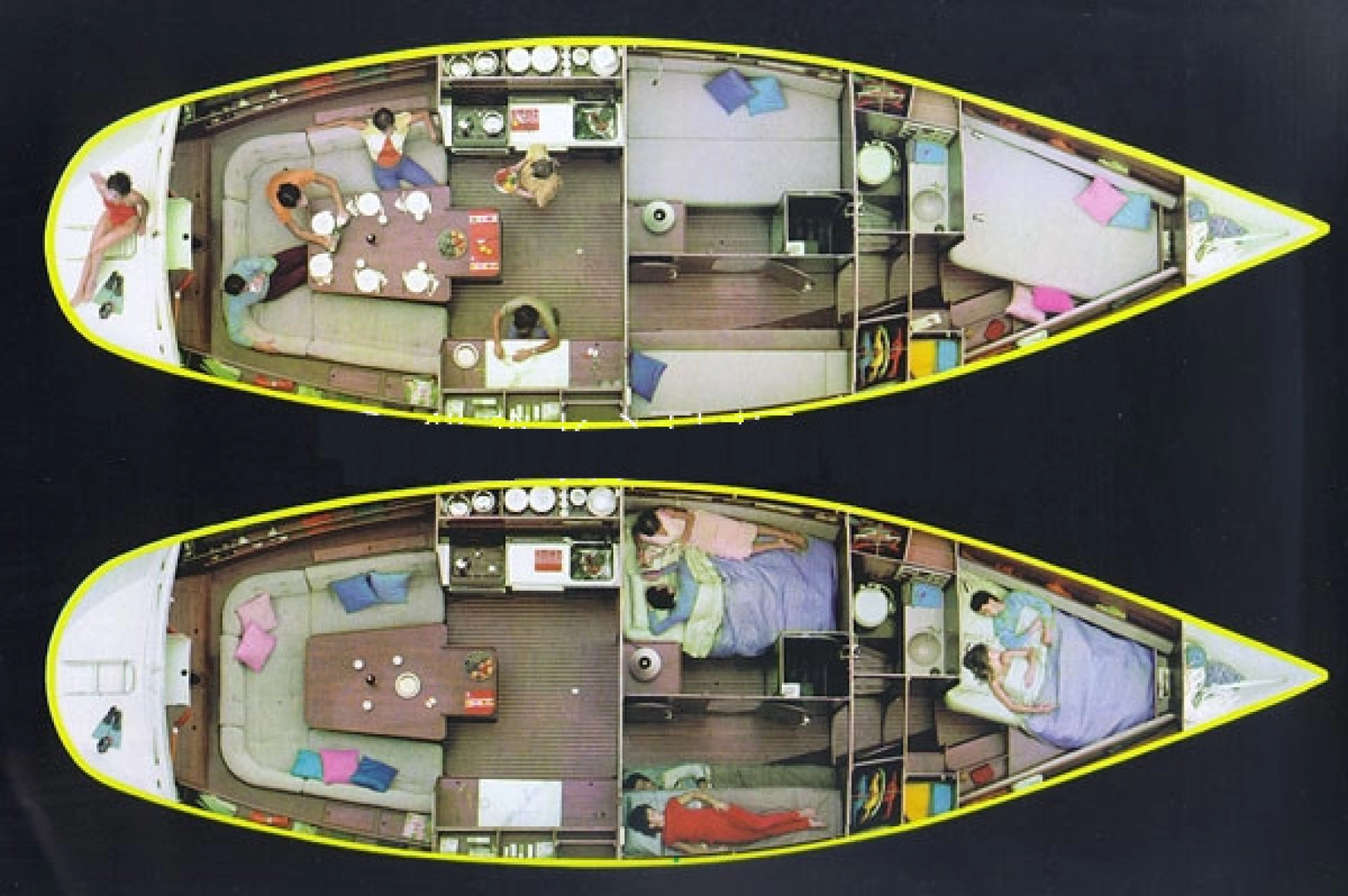 Vermietung Segelboot Comar mit Führerschein