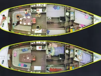 Vermietung Segelboot Comar mit Führerschein