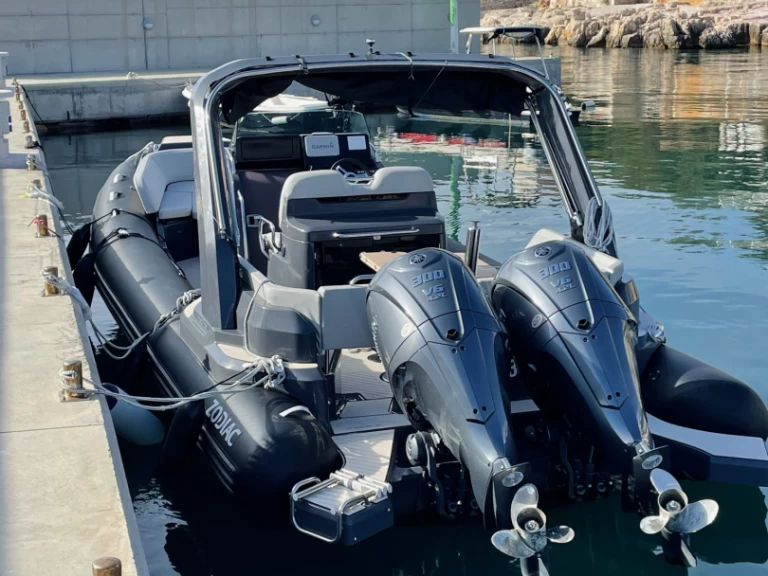 Vermietung Schlauchboot Zodiac mit Führerschein