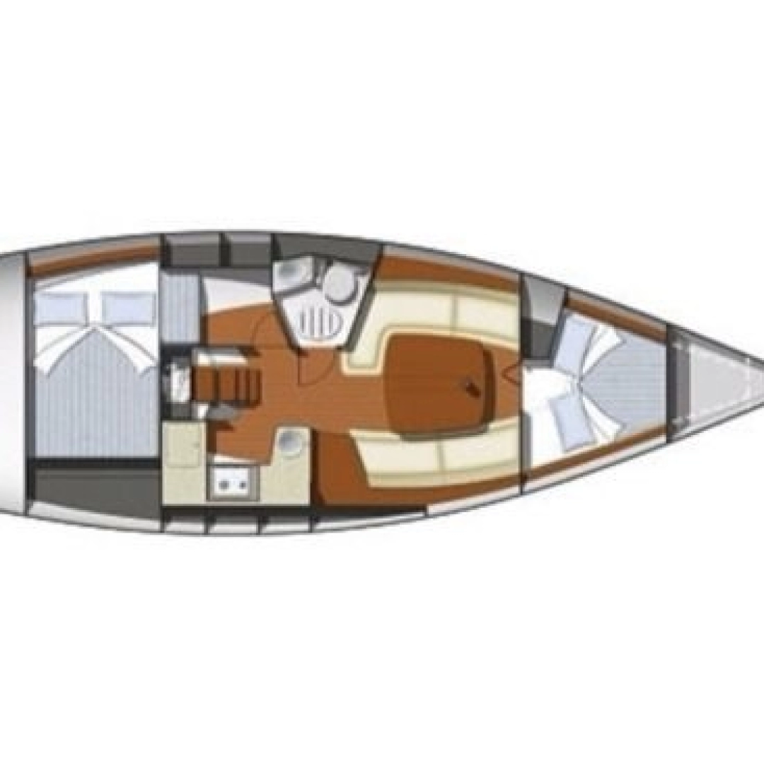 Vermietung Segelboot Jeanneau mit Führerschein