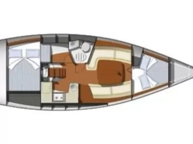 Vermietung Segelboot Jeanneau mit Führerschein