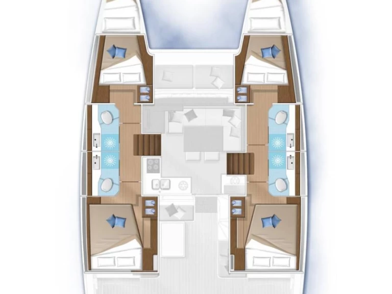 YachtCharter in Primošten - Lagoon Lagoon 40 auf SamBoat